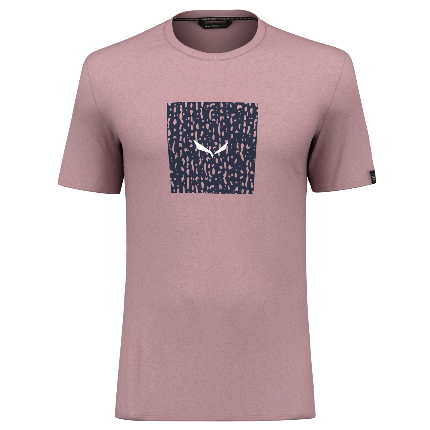Hugo Boss Men's Tee 9 Pink Graphic Print Crewneck T-Shirt