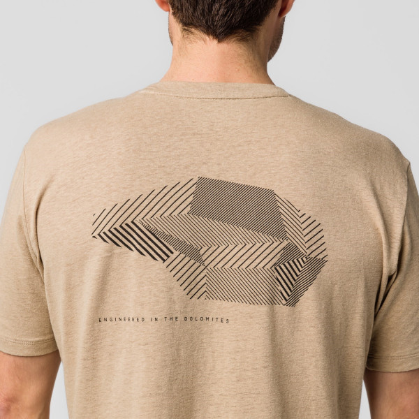 Lavaredo Hemp Print T-Shirt Men