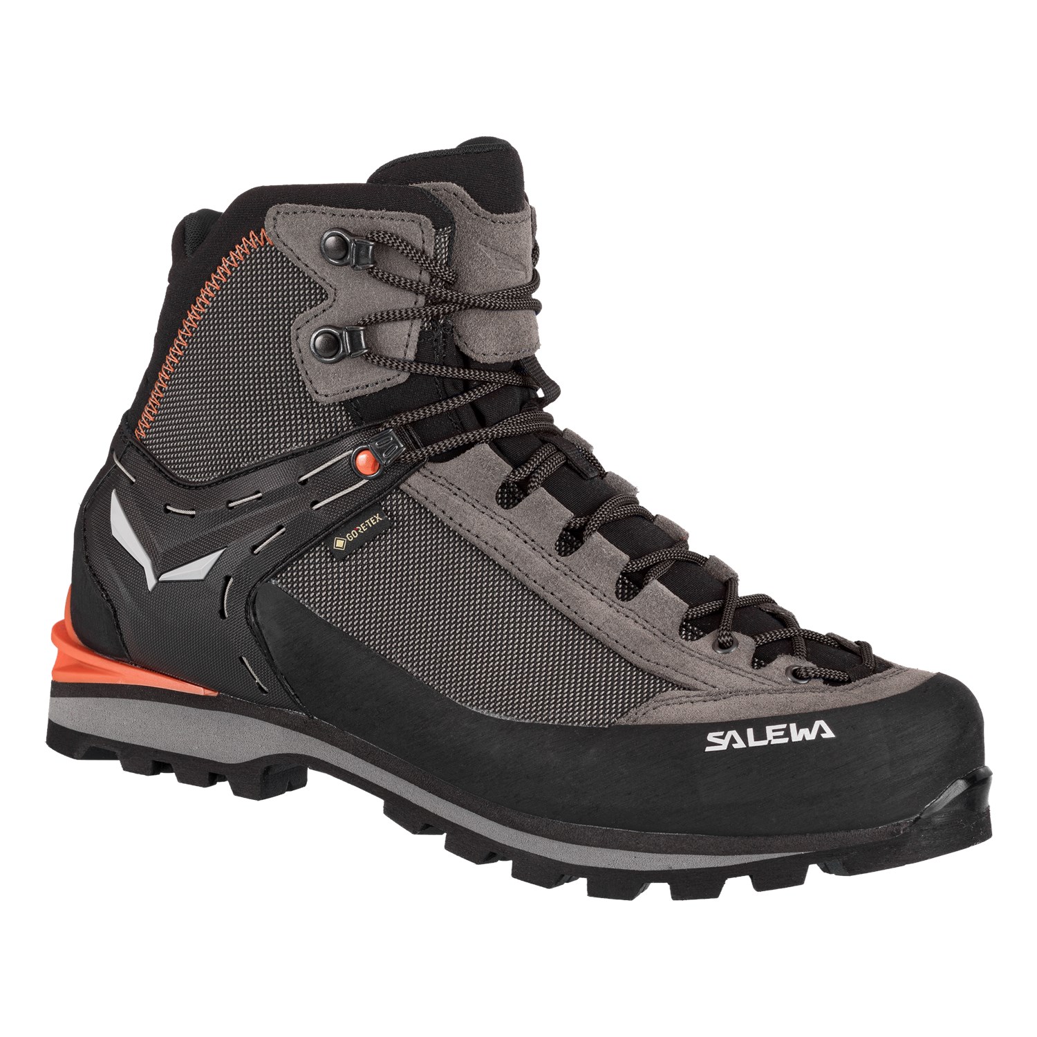 Salewa CROW GTX Mountaineering Boots UK 9.5 E 44 cm 28.5 Mens Goretex Crampon 