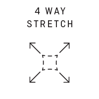 4 WAY STRETCH X. Text